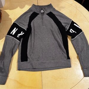 Small Victoria Secret pink Sweatshirt, Pullover, Gray Black White